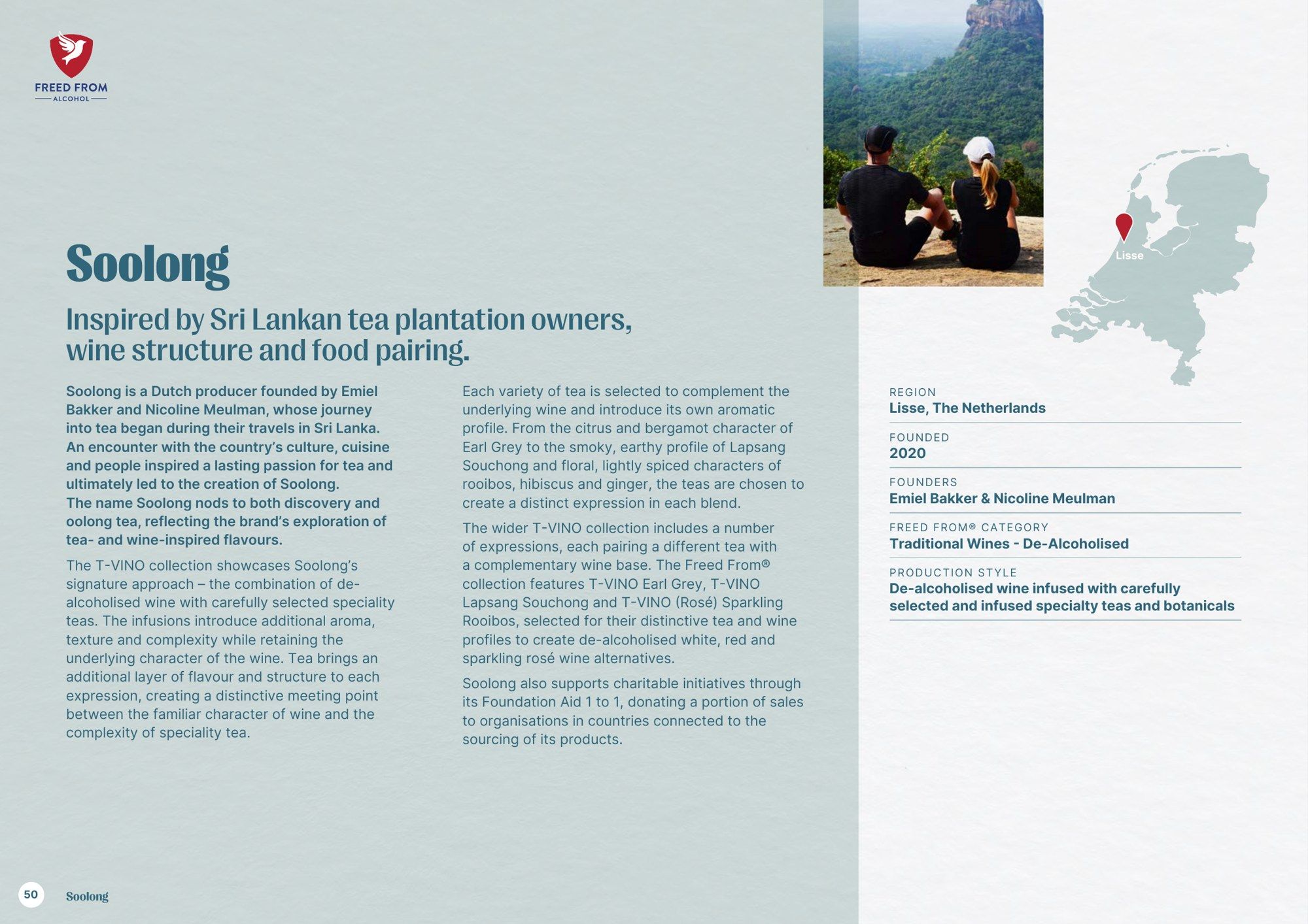Page 50 of The Freed From® Collection guide: Soolong, with Emiel and Nicoline in Sri Lanka